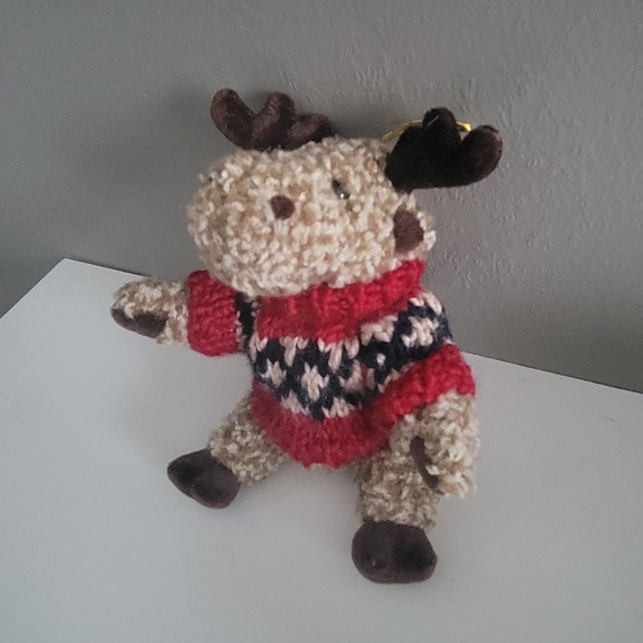 Vintage HugFun Christmas plush bear moose penguin - Picture 4 of 6